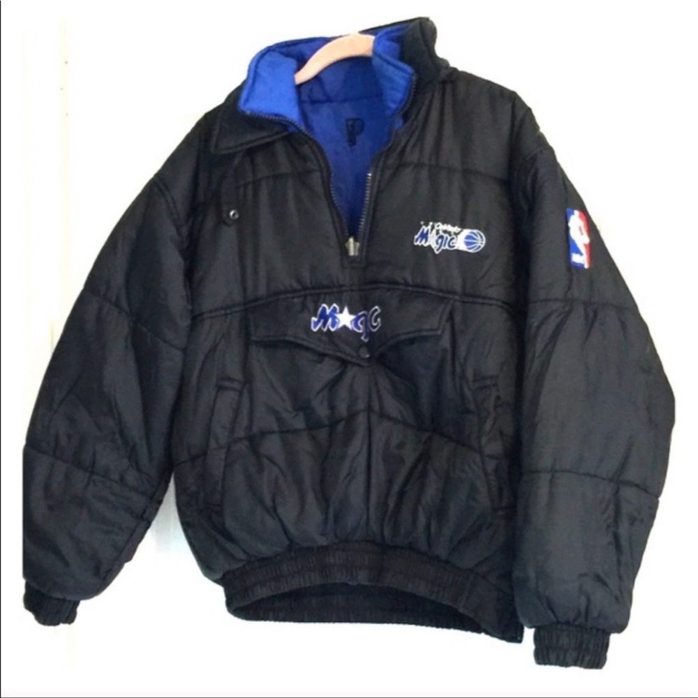 Reversible Orlando Magic Jacket Puffy Coat NBA